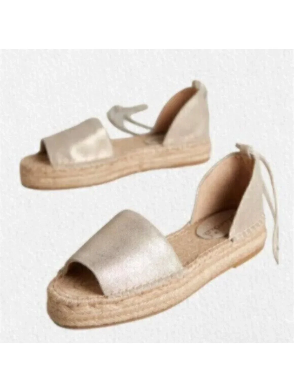 Splendid Edna Gold Tone Espadrilles